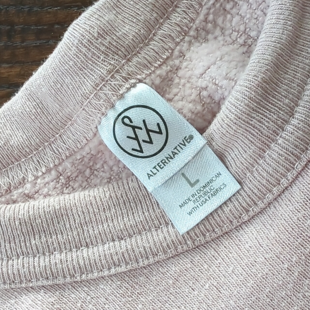 BEAUTYCOUNTER I Pink "FOR THE LOVE OF CLEAN" Crew Neck Sweatshirt, L - Picture 3 of 8